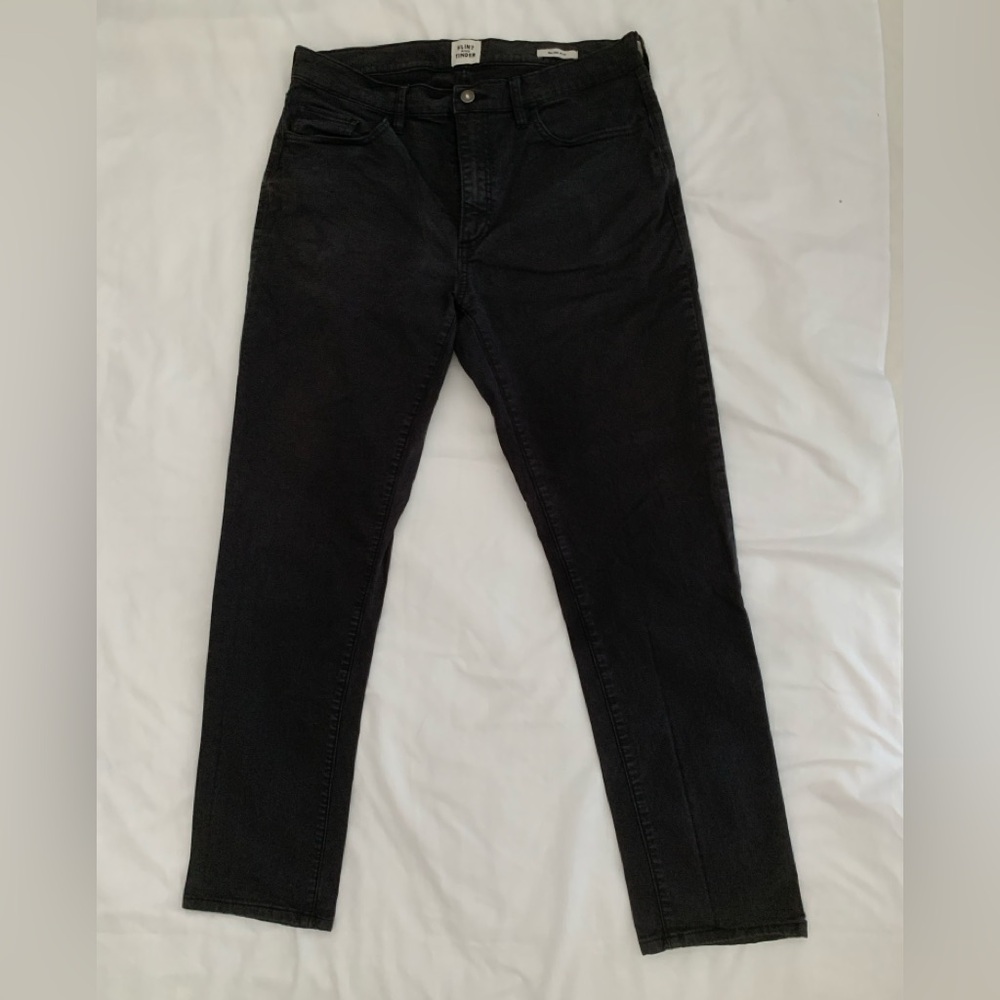 Flint and Tinder | Slim Fit All-American Stretch Denim 34x30 Grayish Black - Picture 1 of 9
